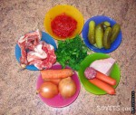 Рецепт сборной мясной солянки